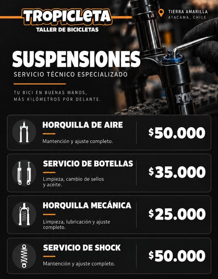 Catálogo Tropicleta: Suspensiones