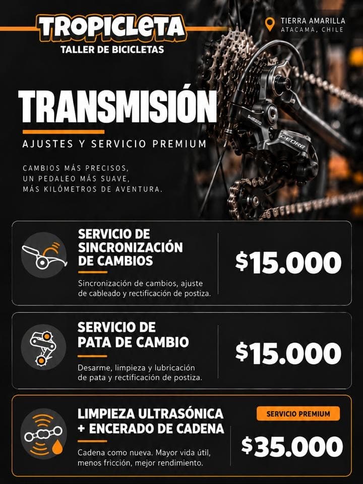 Catálogo Tropicleta: Transmisión