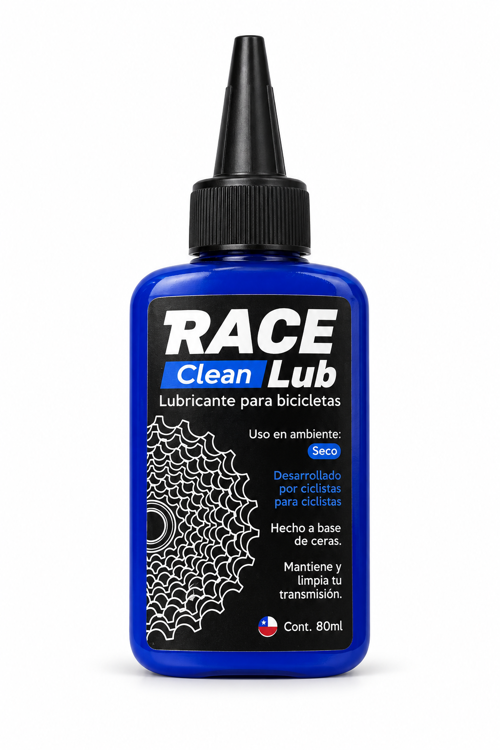 Foto 1 de Lubricante RaceLub CleanLub clima seco 80 ml