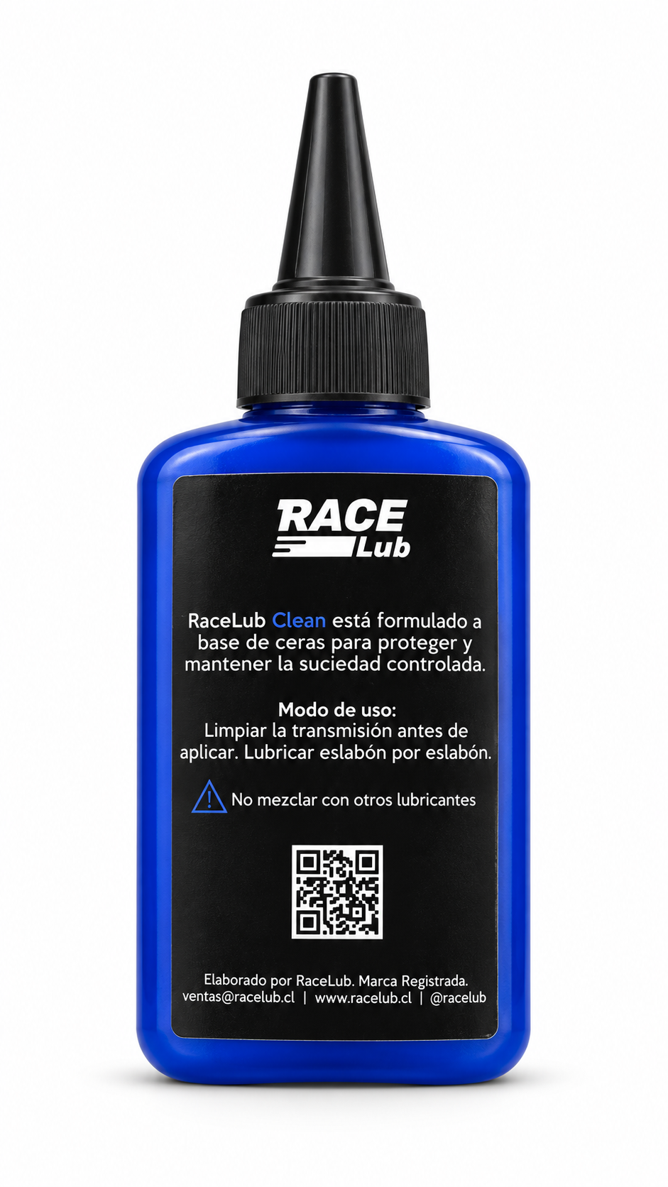 Foto 2 de Lubricante RaceLub CleanLub clima seco 80 ml